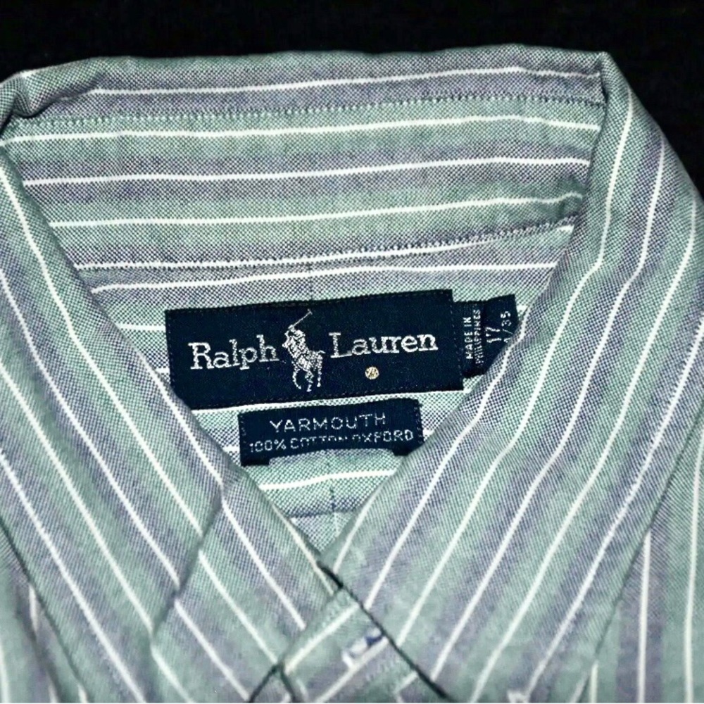 Ralph Laurent shirt 17 34/35 preowned